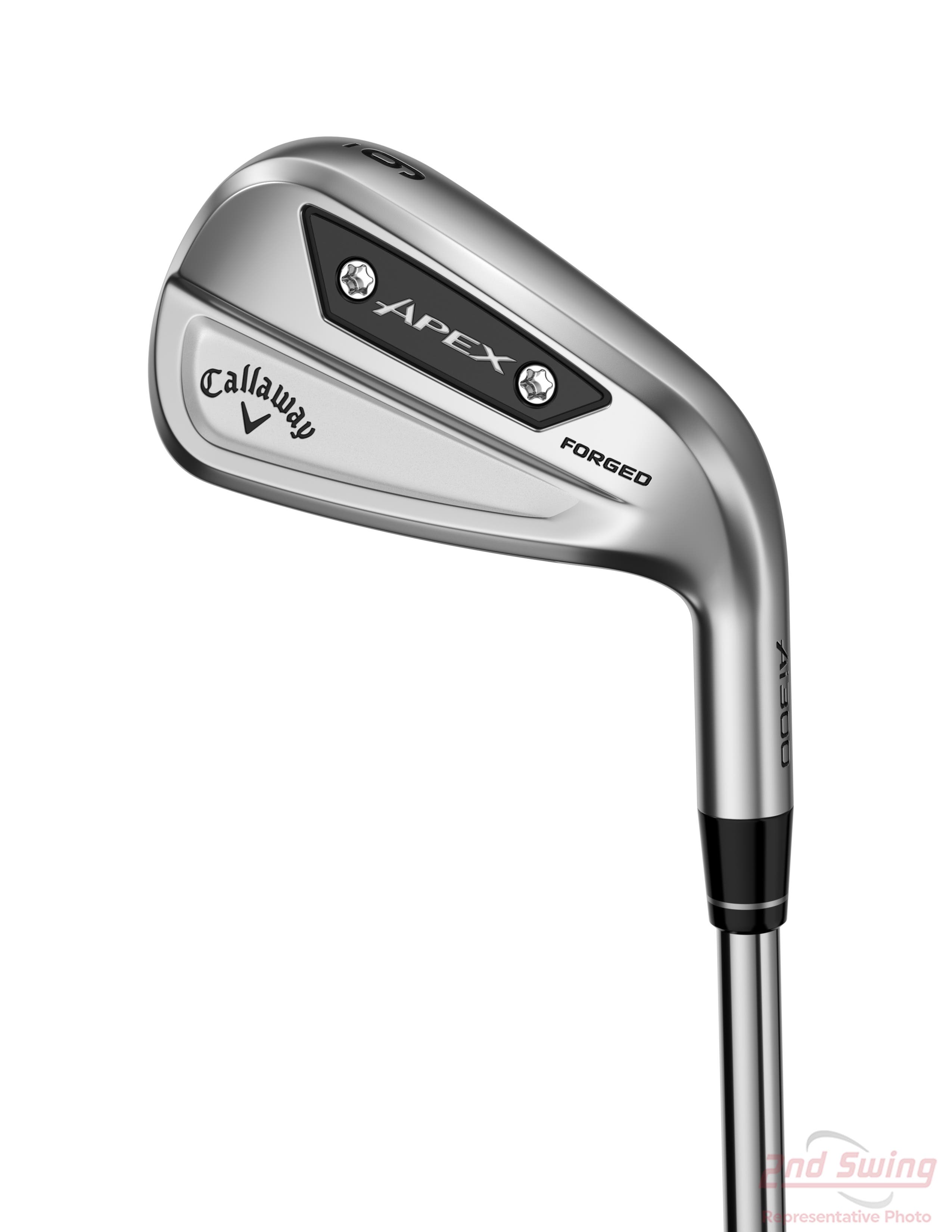 LH shops Callaway iron set